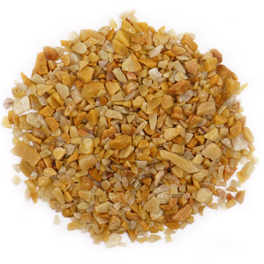 Golden Quartz Crystal Chips - 40g Bag - Crystal Nest