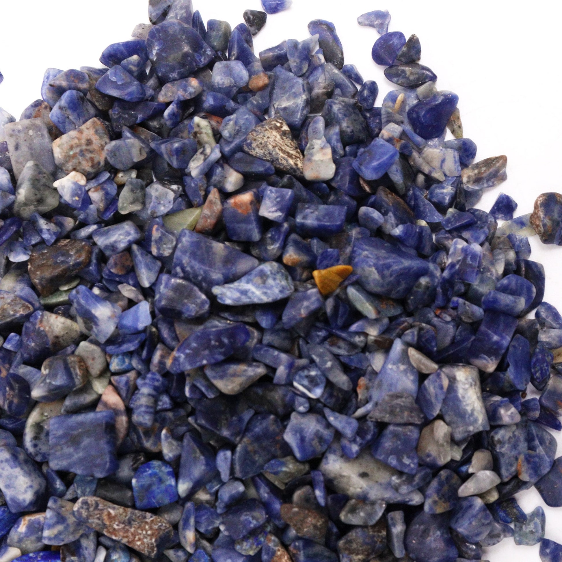 Sodalite Crystal Chips - 40g Bag - Crystal Nest
