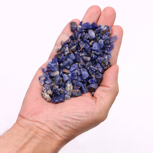 Sodalite Crystal Chips - 40g Bag - Crystal Nest