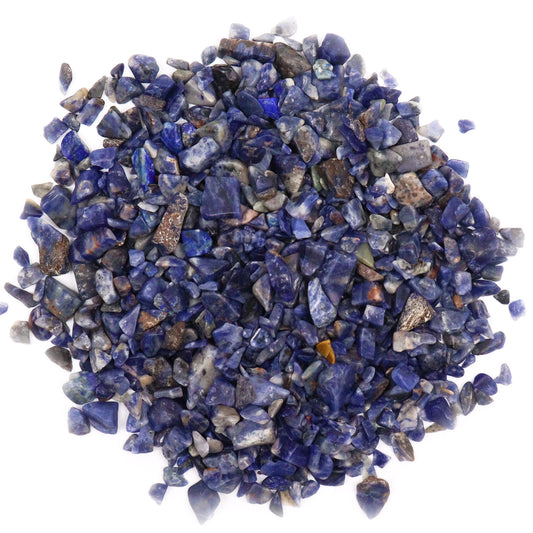 Sodalite Crystal Chips - 40g Bag - Crystal Nest