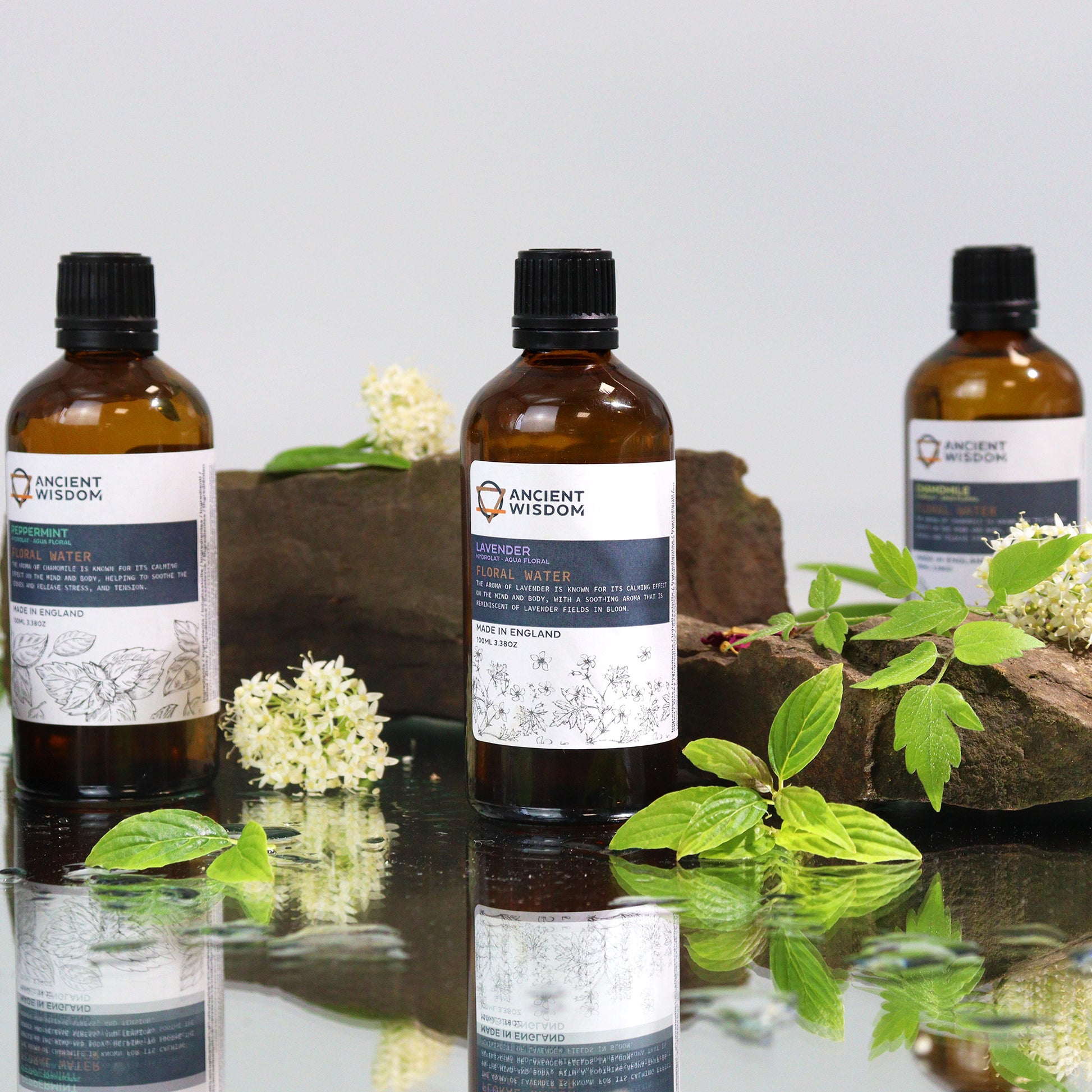 Calming Chamomile Hydrolat | Floral Water for Soothing Sensitive Skin | 100ml - Crystal Nest