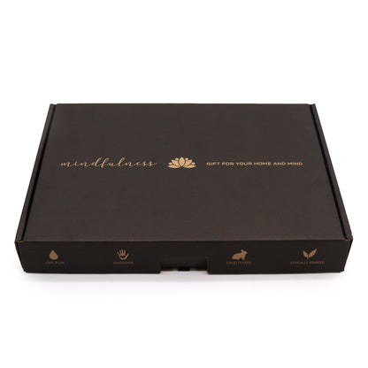 Serenity Essential Self Care Kit | Luxury Spa Gift Set with Scrub, Bath Salts & Serum
