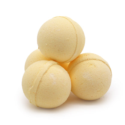 Chamomile & Grapefruit Essential Oil Bath Bombs | Set of 8