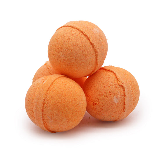 Lemongrass & Mandarin Essential Oil Bath Bombs | Set of 8