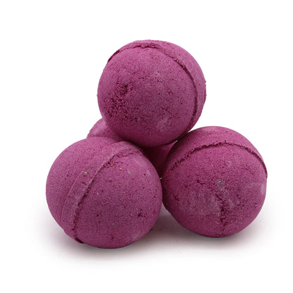 Ylang Ylang & Ginger Essential Oil Bath Bombs | Set of 8
