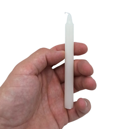 White Ritual Candles - Set of 12 | Clarity, Protection & Manifestation - Crystal Nest