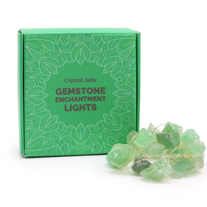 Crystal Glow LED String Lights – Jade - Crystal Nest