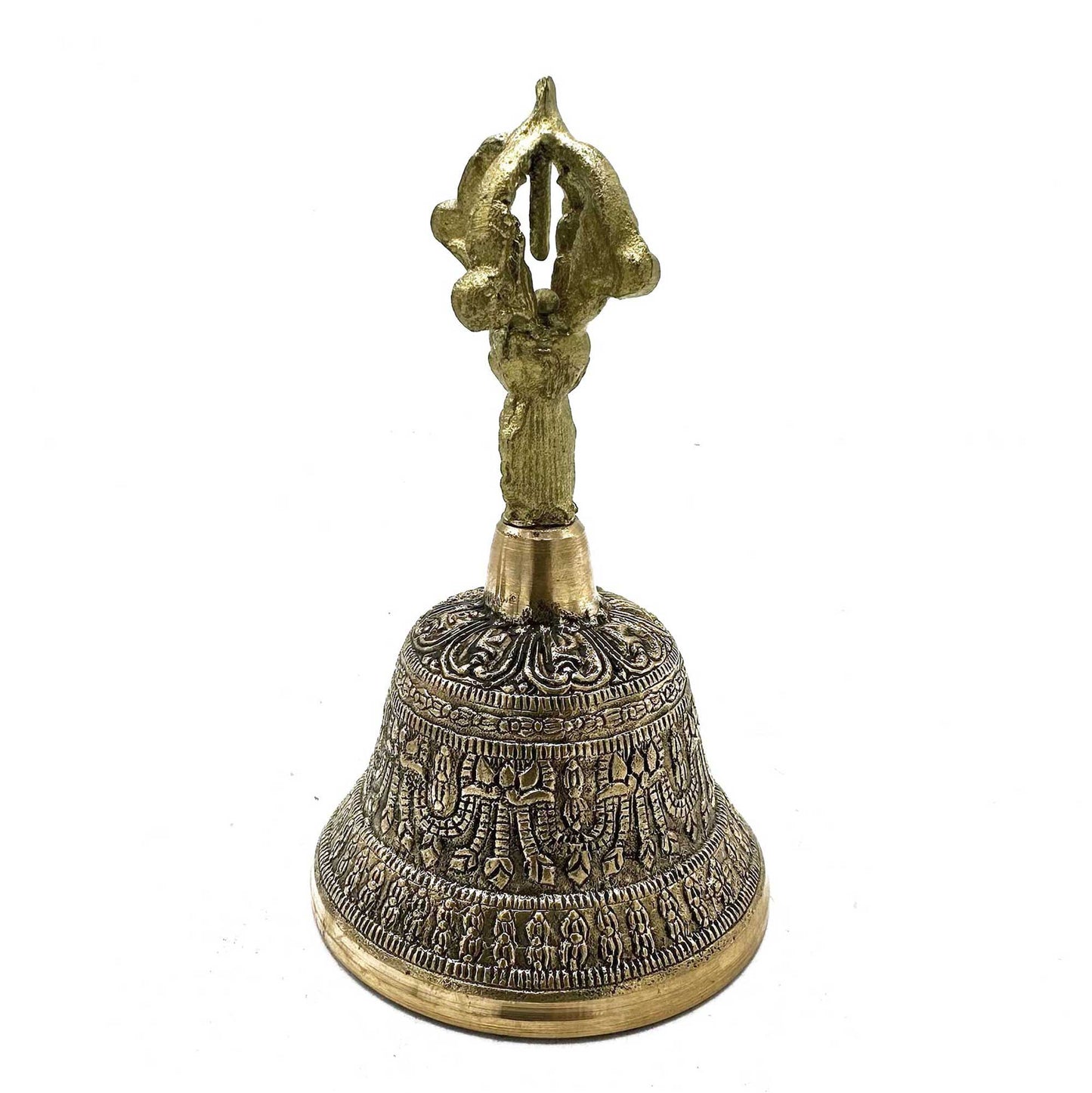 Large Tibetan Tingsha Bell | Meditation & Ritual Bell - Crystal Nest