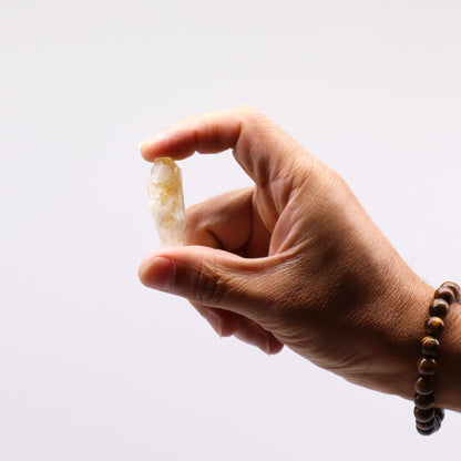 Raw Citrine Rough Crystal Points | 100g Bags