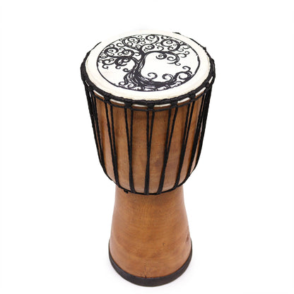 Djembe Drum – Tree of Life Design