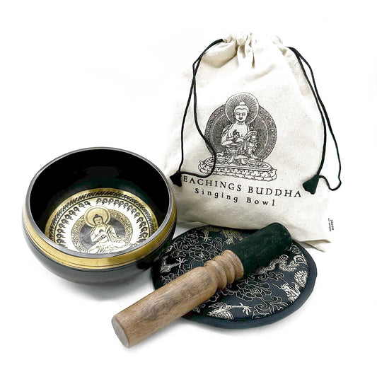 Teachings of Buddha Singing Bowl Set