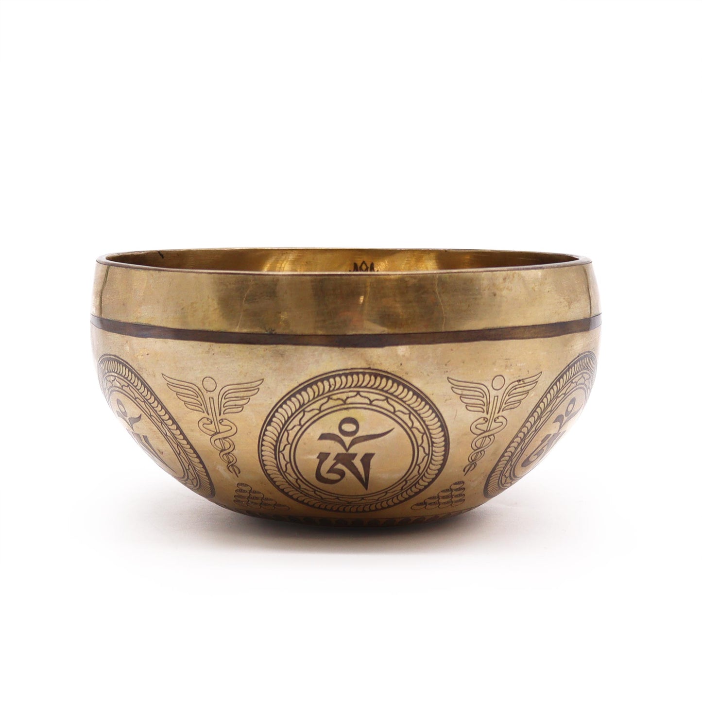 Bodhi Tree Buddha  Tibetan Singing Bowl Ritual Set - Crystal Nest