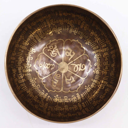 Mantra Tibetan Singing Bowl Ritual Set - Crystal Nest
