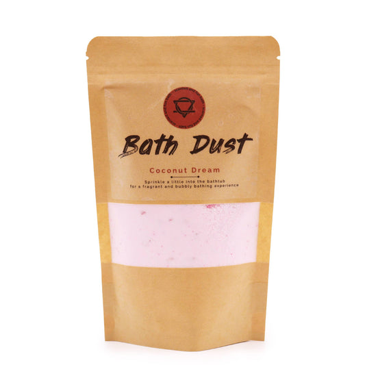 Coconut Dream Bath Dust | Tropical Fizzy Bath Powder