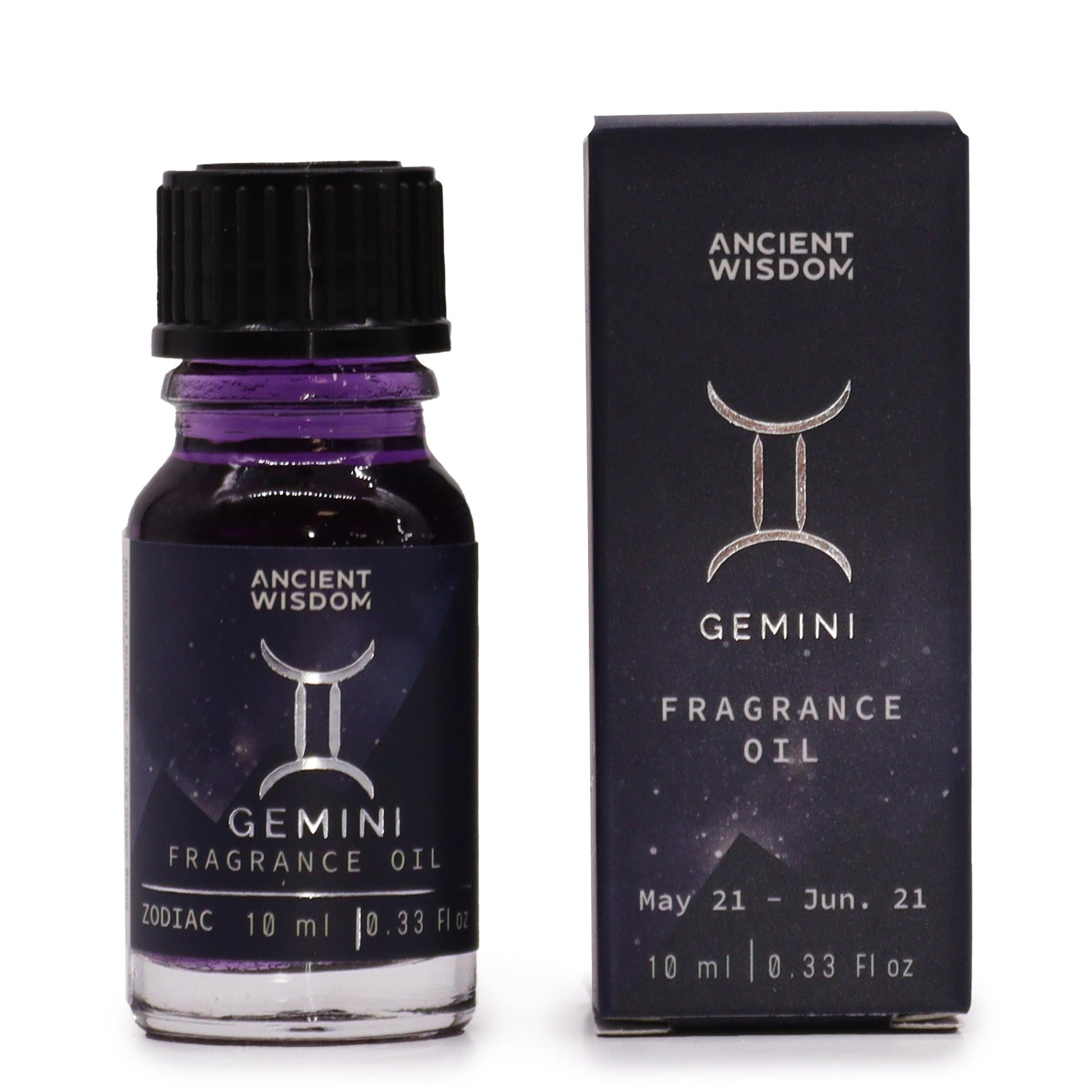 Zodiac Fragrance Oil 10ml – Gemini | Oriental Tiger’s Eye - Crystal Nest