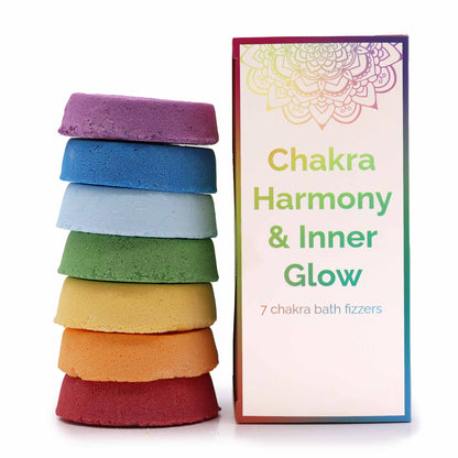 7 Chakra Bath Fizzers – Chakra Harmony & Inner Glow