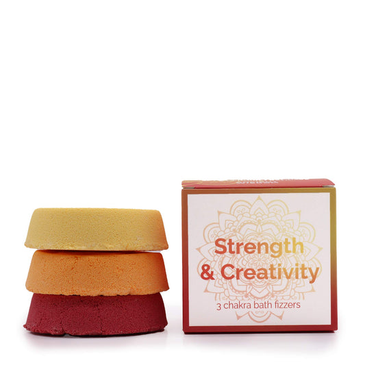 Chakra Bath Fizzers – Strength & Creativity
