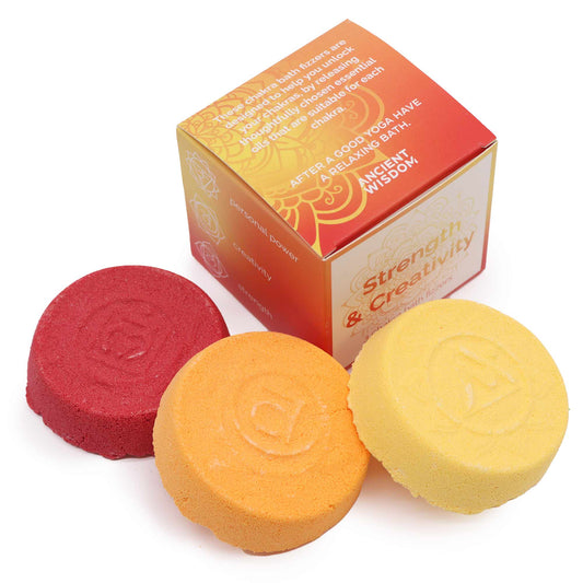Chakra Bath Fizzers – Strength & Creativity
