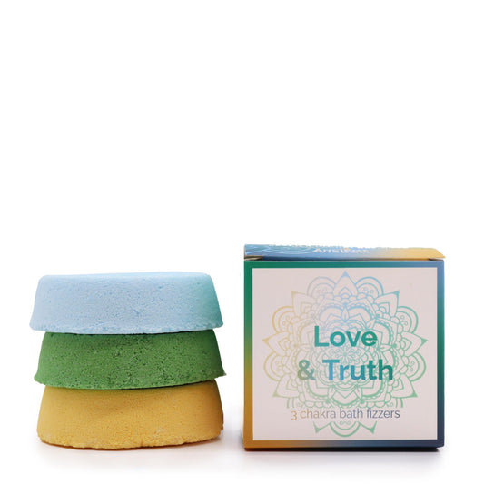 Chakra Bath Fizzers – Love, Truth & Personal Power