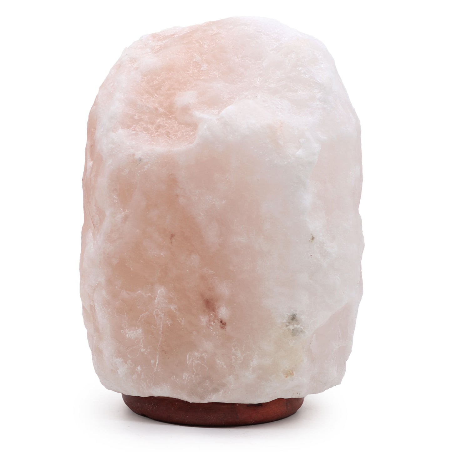 White Crystal Himalayan Salt Lamp XL | Hand-Carved Natural Himalayan Salt