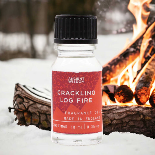 Crackling Log Fire Fragrance Oil | 10ml