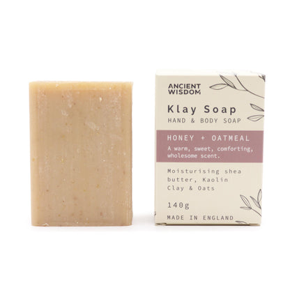 Honey & Oatmeal Klay Soap - Crystal Nest