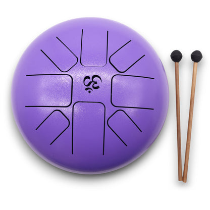 Hapi Steel Tongue Drum – Om Violet Design