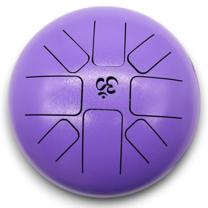 Hapi Steel Tongue Drum – Om Violet Design