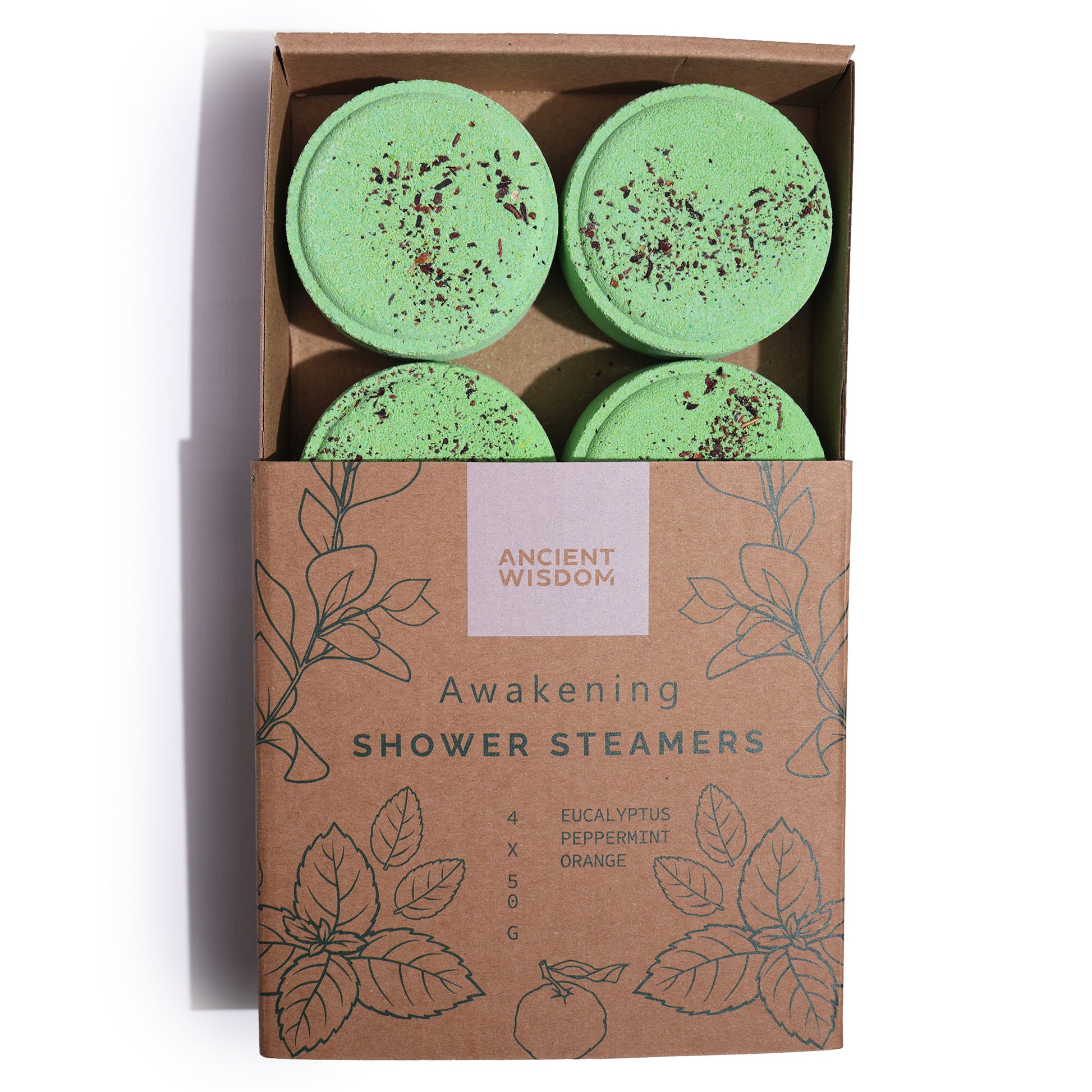 Awakening Shower Steamers | Refreshing Aromatherapy | Set of 4 - Crystal Nest