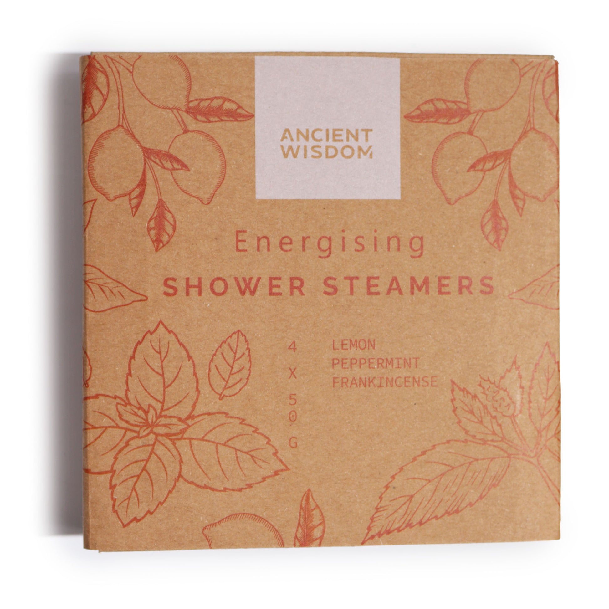 Energising Shower Steamers | Invigorating Aromatherapy | Set of 4 - Crystal Nest