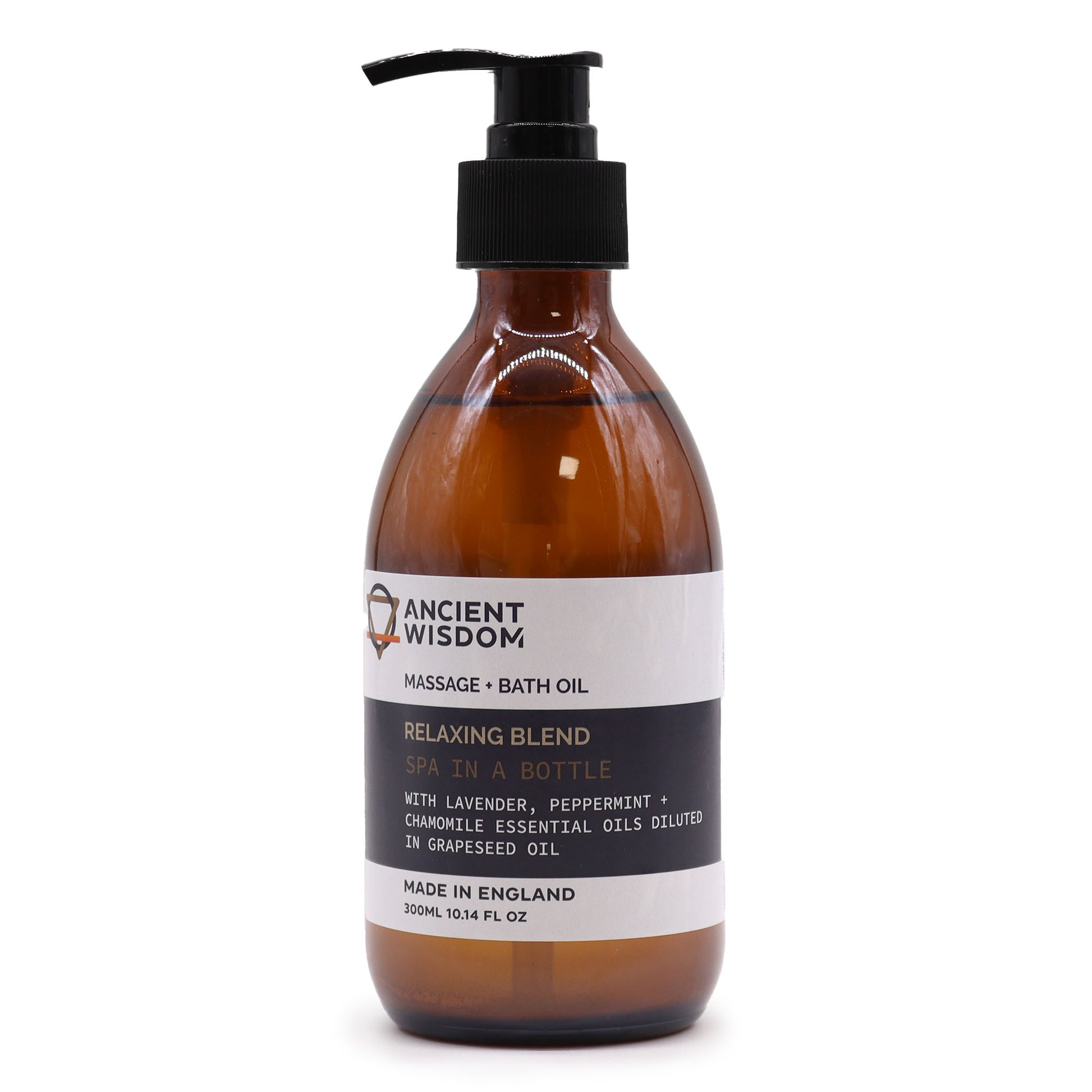 Relaxing Massage Oil | Stress Relief & Self-Care - Crystal Nest