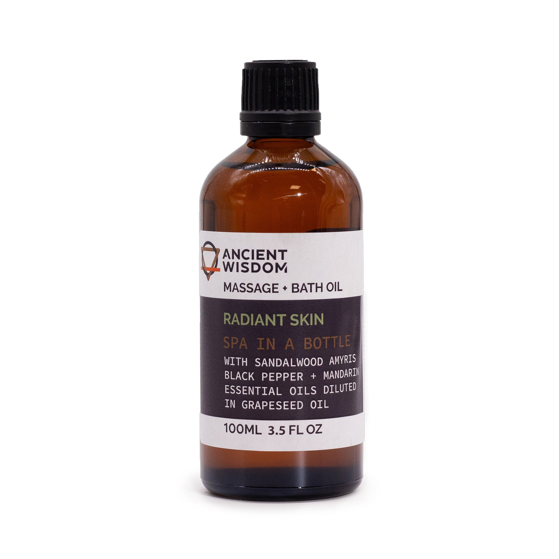 Radiant Skin Massage Oil | Glow & Hydrate | 100ml - Crystal Nest