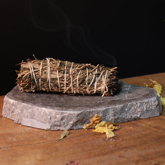 Indian Sage & Patchouli Banjara Smudge Stick Set | Grounding & Cleansing - Crystal Nest