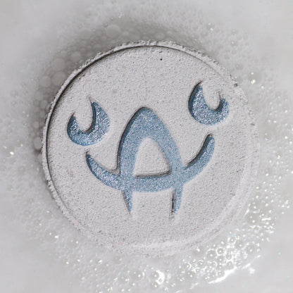 Cancer Zodiac Bath Fizzers | Crystal-Inspired Soak with Horoscope Surprise | Set of 2 - Crystal Nest