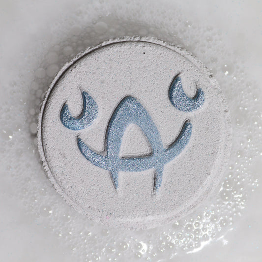 Cancer Zodiac Bath Fizzers | Crystal-Inspired Soak with Horoscope Surprise | Set of 2 - Crystal Nest