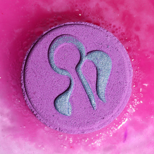 Virgo Zodiac Bath Fizzers | Crystal-Inspired Soak with Horoscope Surprise | Set of 2 - Crystal Nest