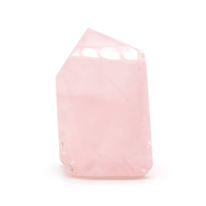 Indian Rose Quartz Gemstone Point - Crystal Nest