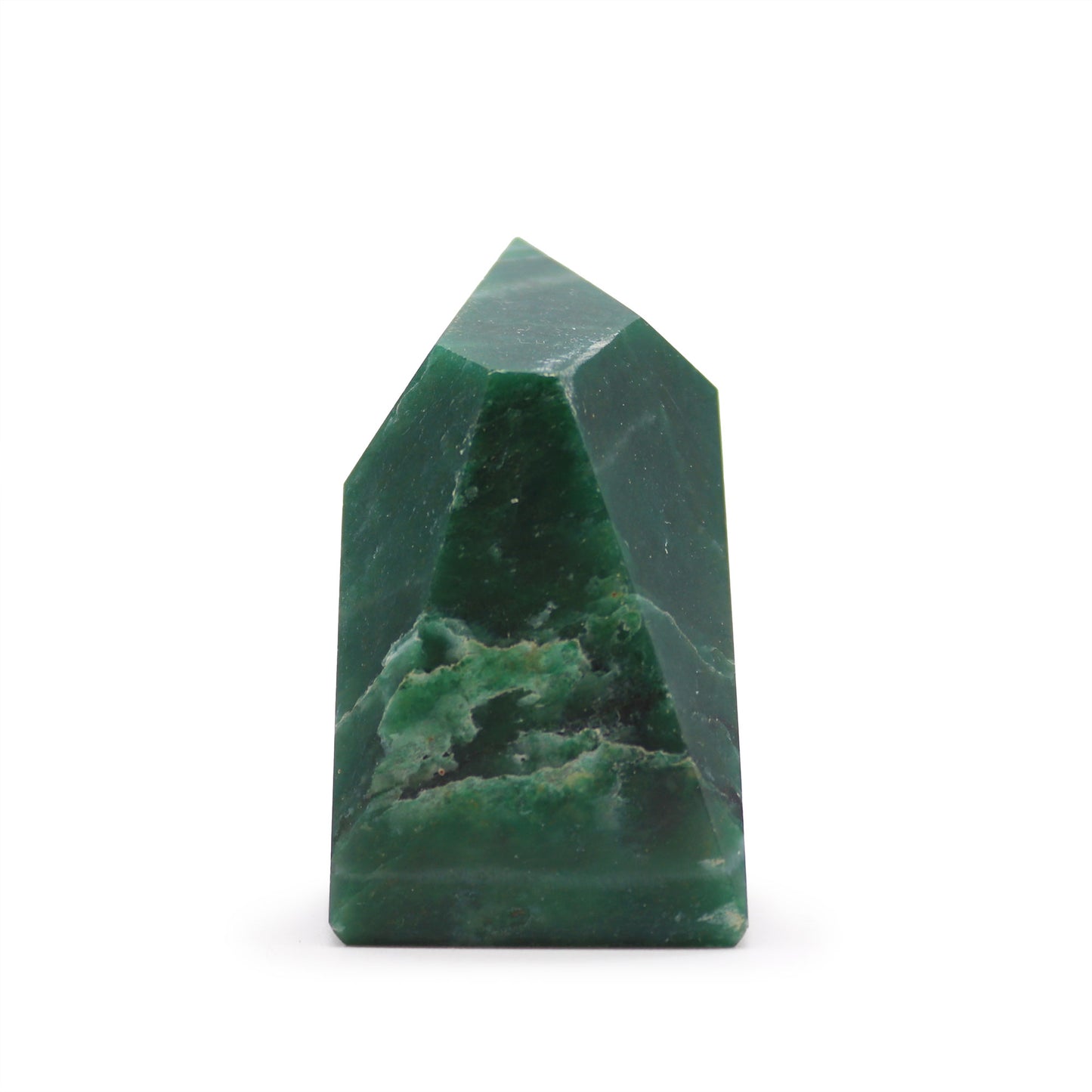 Indian Jade Gemstone Point - Crystal Nest