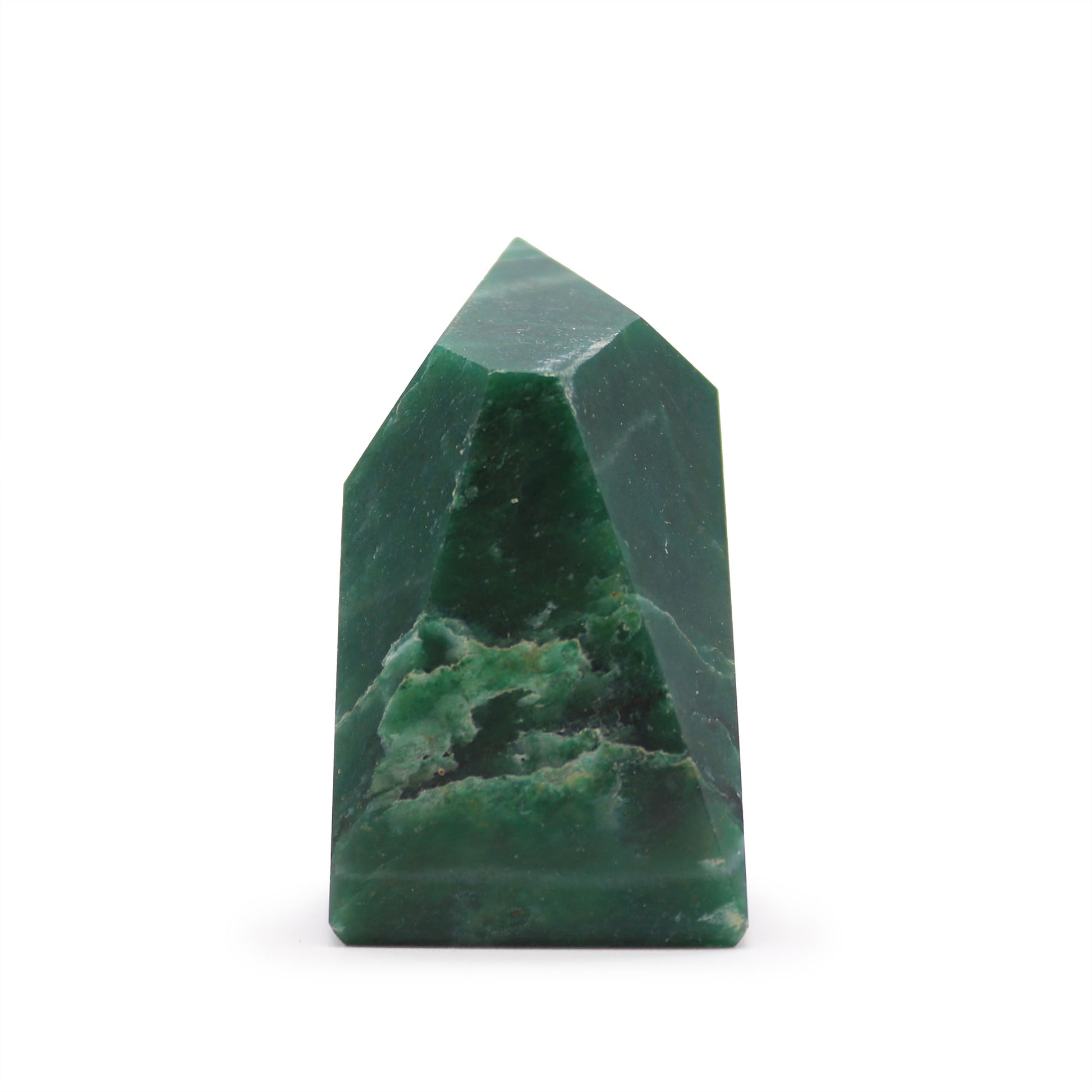 Indian Jade Gemstone Point - Crystal Nest