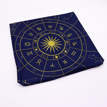Zodiac Tarot & Oracle Card Reading Cloth