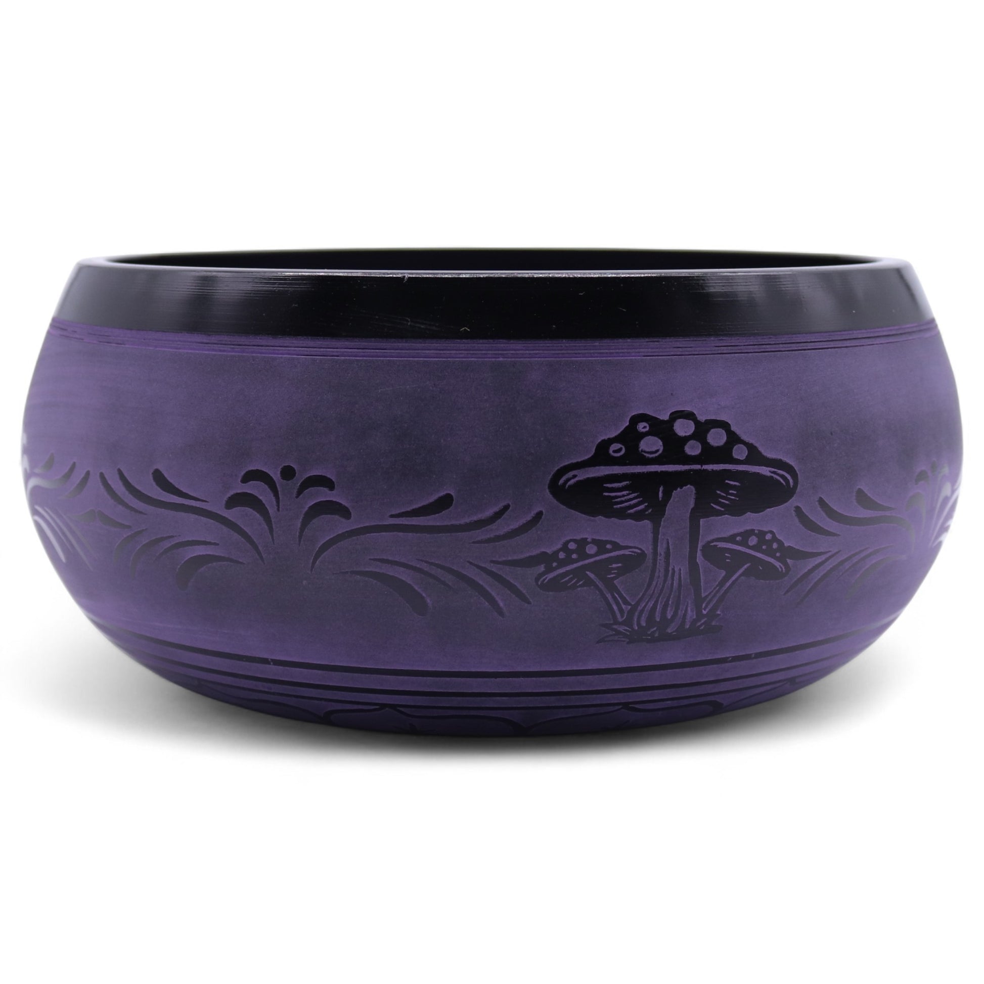 Purple Haze Singing Bowl | Extra Loud Sound Healing & Meditation Bowl - Crystal Nest