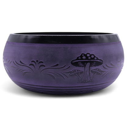 Purple Haze Singing Bowl | Extra Loud Sound Healing & Meditation Bowl - Crystal Nest