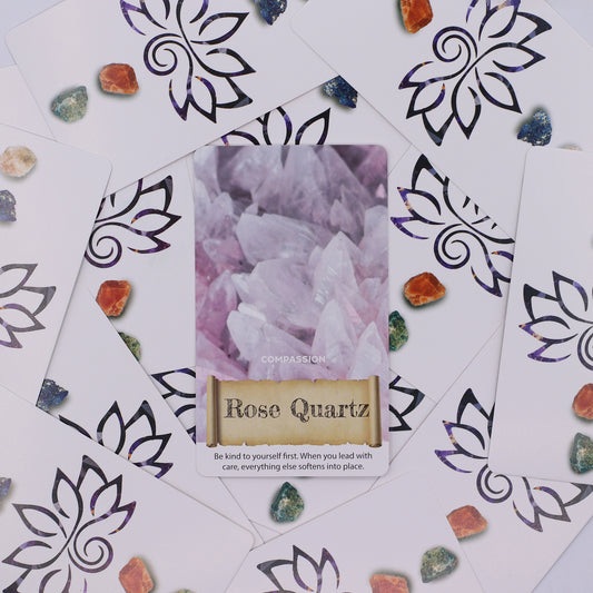 Crystals & Elixirs Oracle Cards | Healing Energy & Gemstone Guidance Deck - Crystal Nest