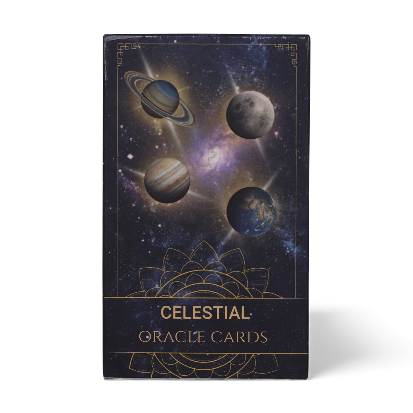 Celestial Galaxy Oracle Cards | Cosmic Energy & Astrology Guidance Deck - Crystal Nest