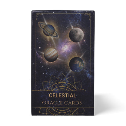 Celestial Galaxy Oracle Cards | Cosmic Energy & Astrology Guidance Deck - Crystal Nest
