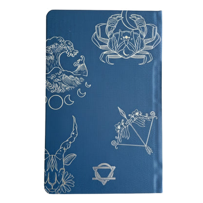 Guided Wellbeing Journal | Zodiac Signs Edition | Daily Self-Care & Holistic Habit Tracker - Crystal Nest