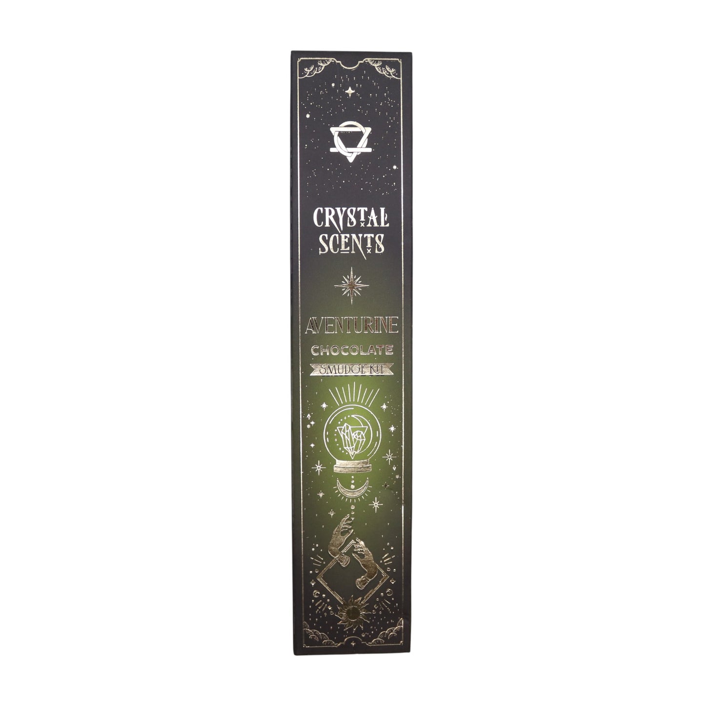Aventurine Crystal & Chocolate Scented Smudge Incense