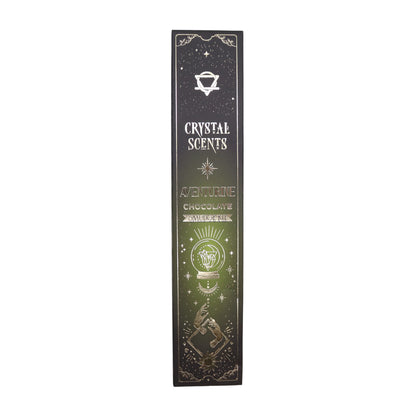 Aventurine Crystal & Chocolate Scented Smudge Incense