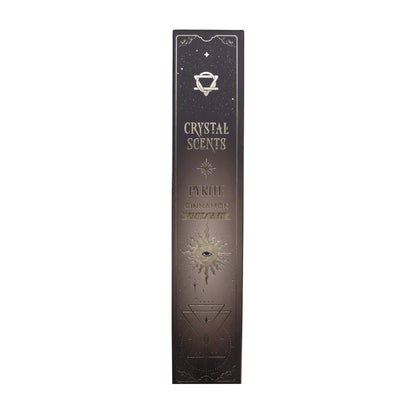 Pyrite Crystal & Cinnamon Scented Smudge Incense