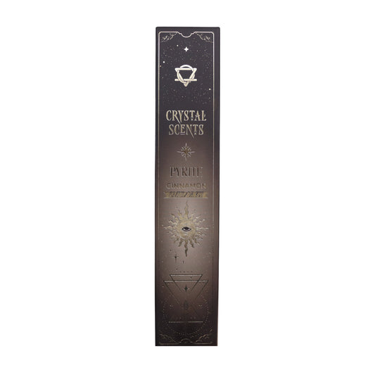 Pyrite Crystal & Cinnamon Scented Smudge Incense